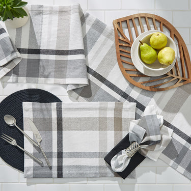 Mason Plaid Table Runner 54